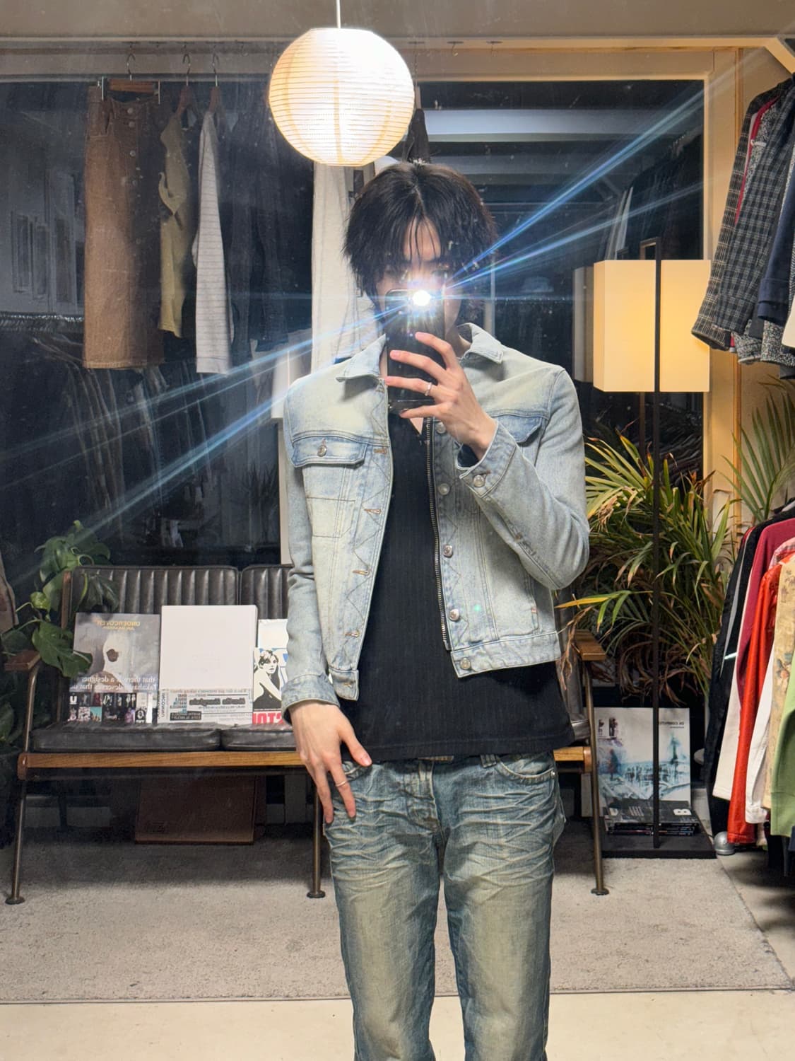 자딕앤볼테르 집업 데님 자켓 상품이미지3