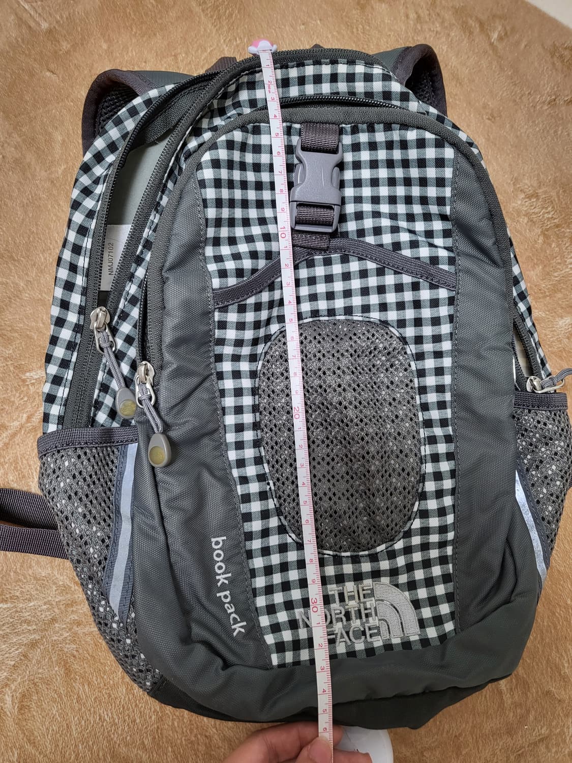 The north face 노스페이스 체크백팩  상품이미지8