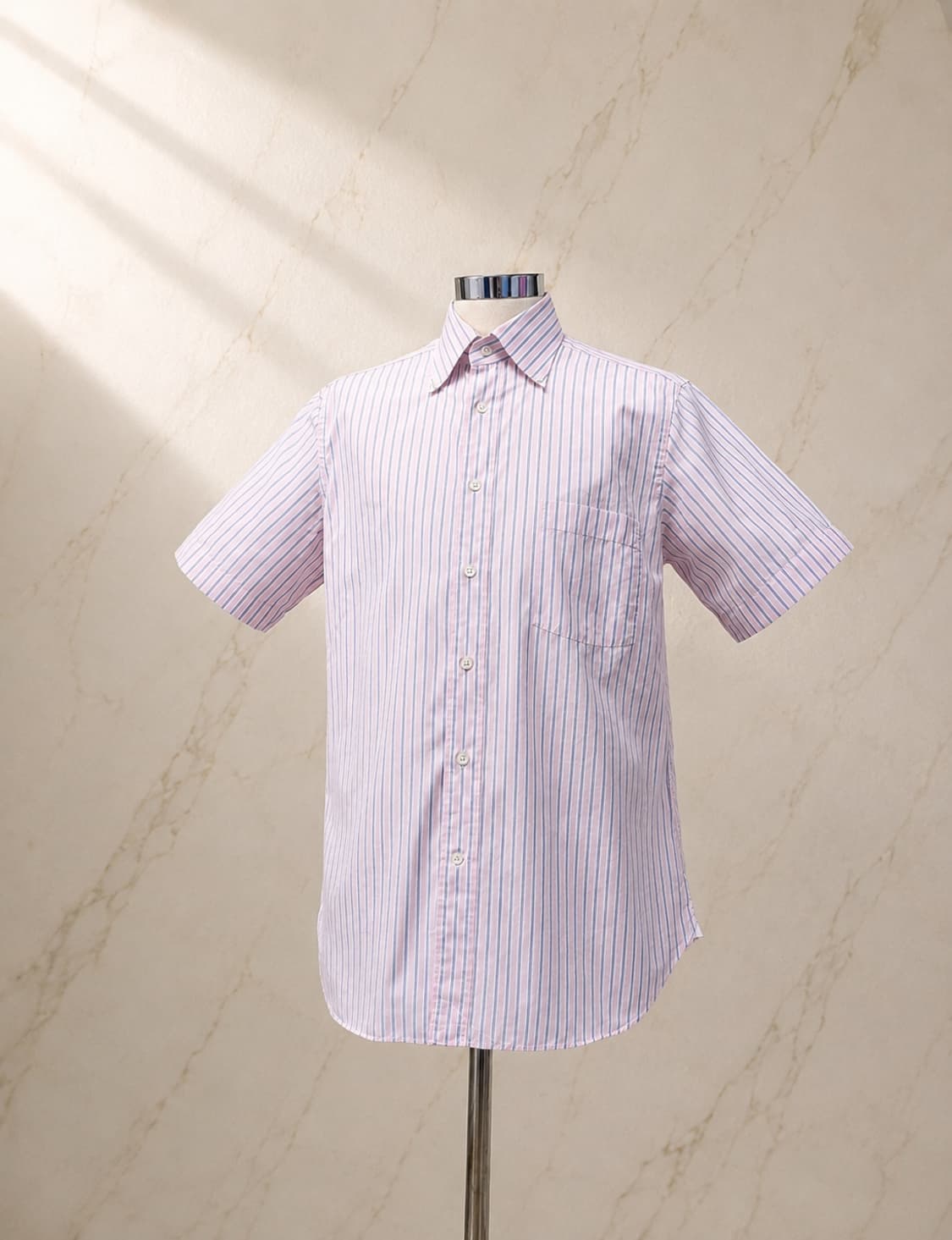 Ermenegildo Zegna 스트라이프 반팔 셔츠 / 105 상품이미지4