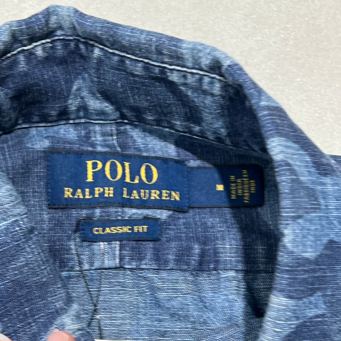 폴로 랄프로렌 카모패턴 셔츠 s08823 상품이미지5