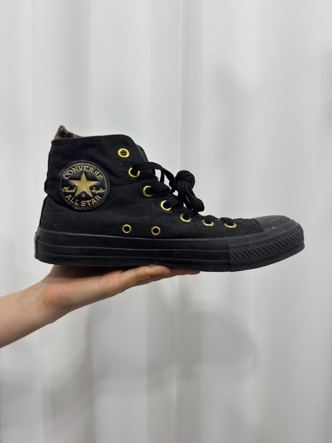 converse leopard detail shoes 상품이미지1