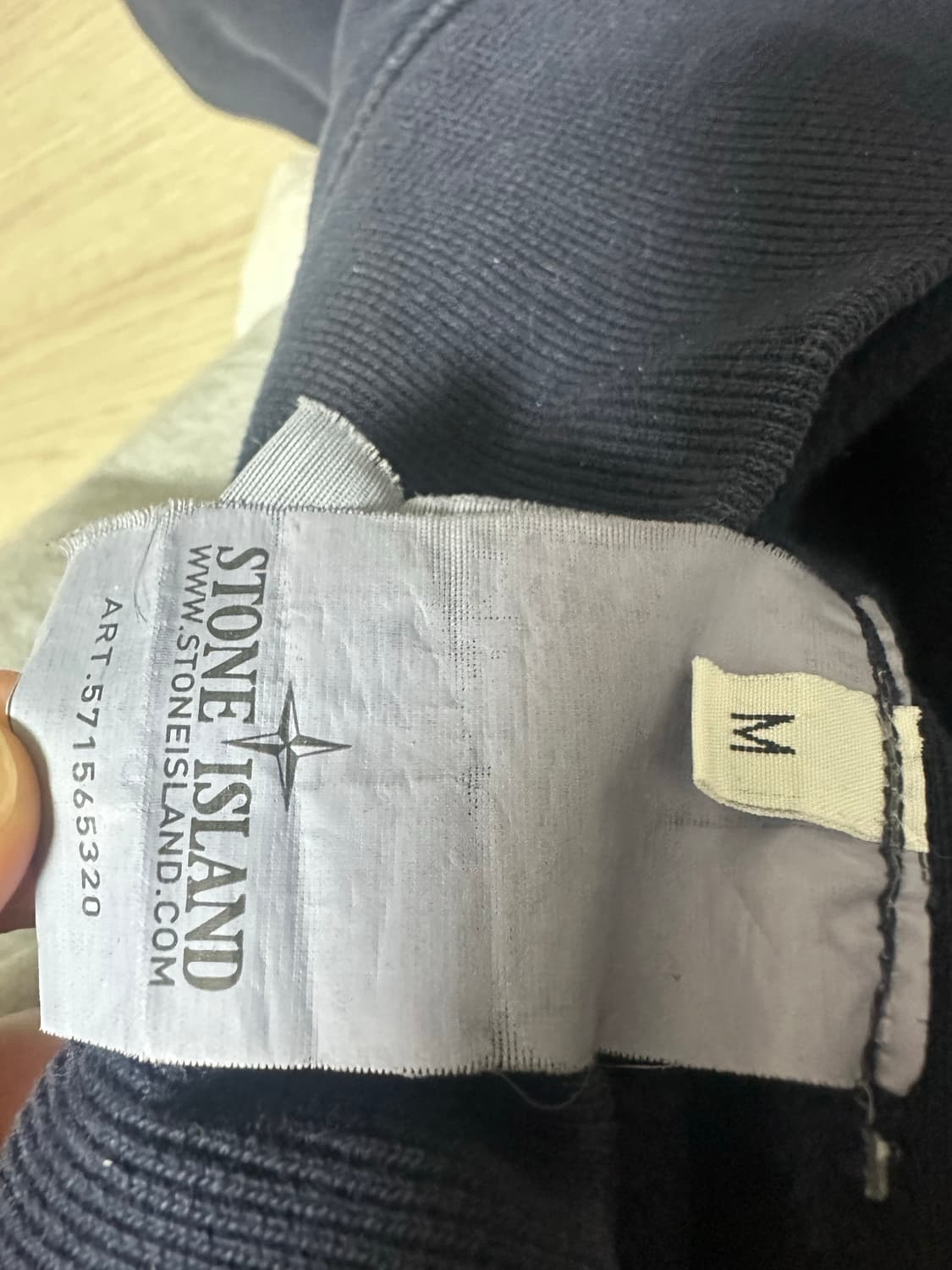 스톤아일랜드 맨투맨 네이비 M 상품이미지5