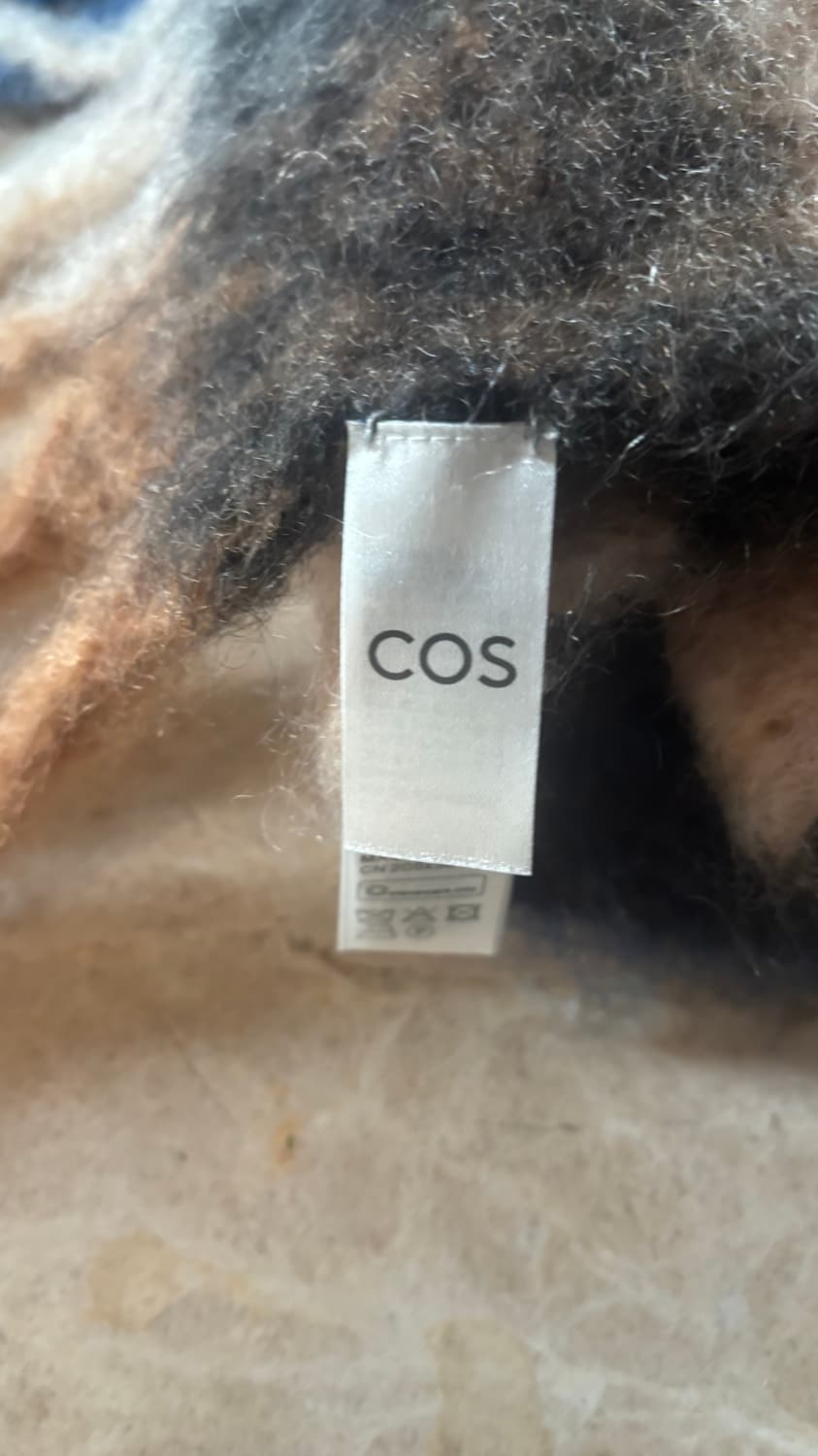 코스 오버사이즈 모헤어 블렌드 머플러 상품이미지3