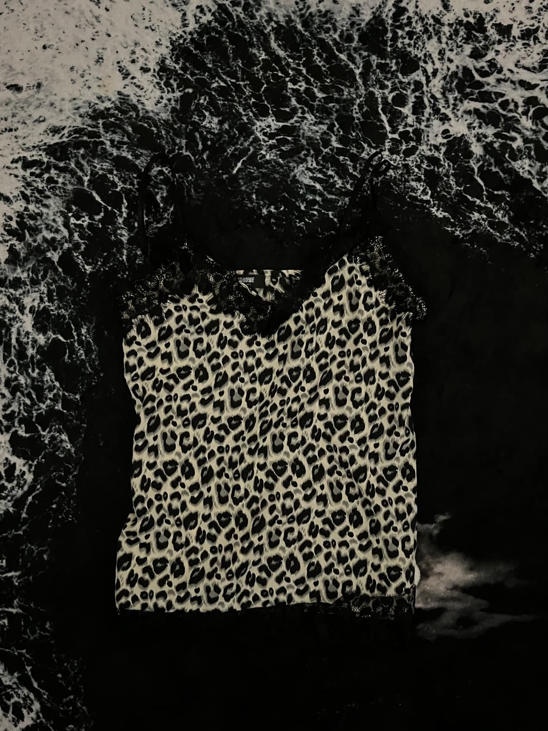 레이스 레오파드 나시 상품이미지1