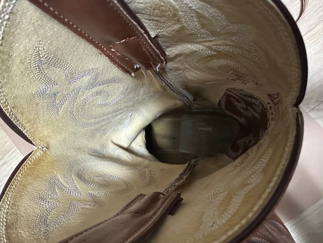 저스틴 웨스턴 부츠 10D Style 1423 Justin 상품이미지8