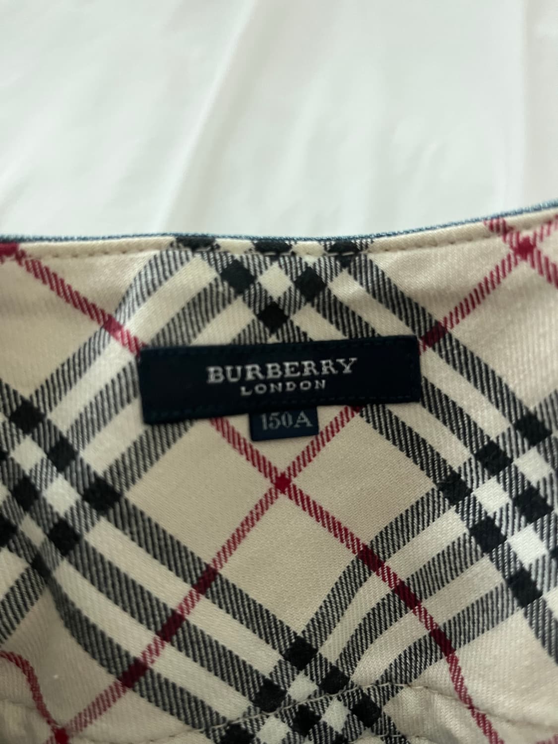 버버리 런던 데님 미니 스커트 상품이미지3