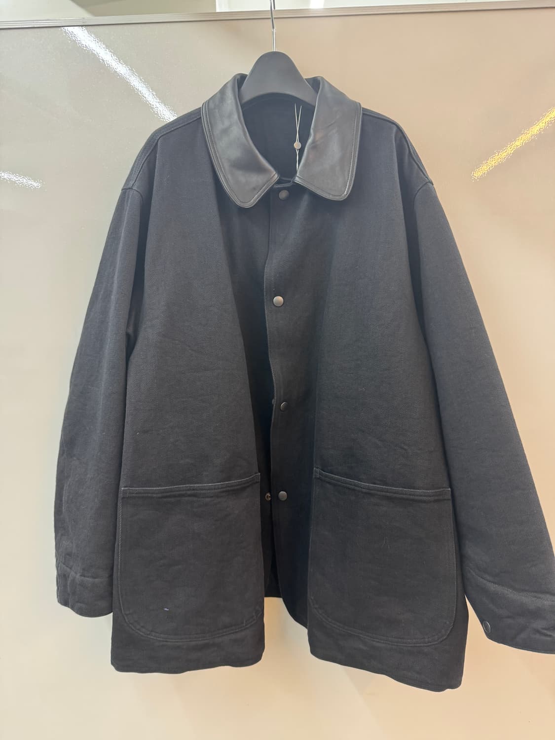 코모리 레더워크자켓 상품이미지1