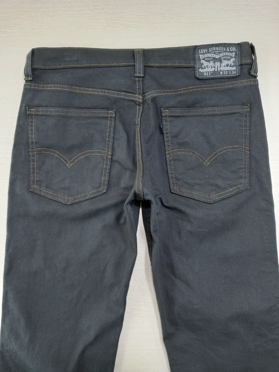 32 리바이스511 스판 슬림일자진 블랙 32-307 상품이미지4