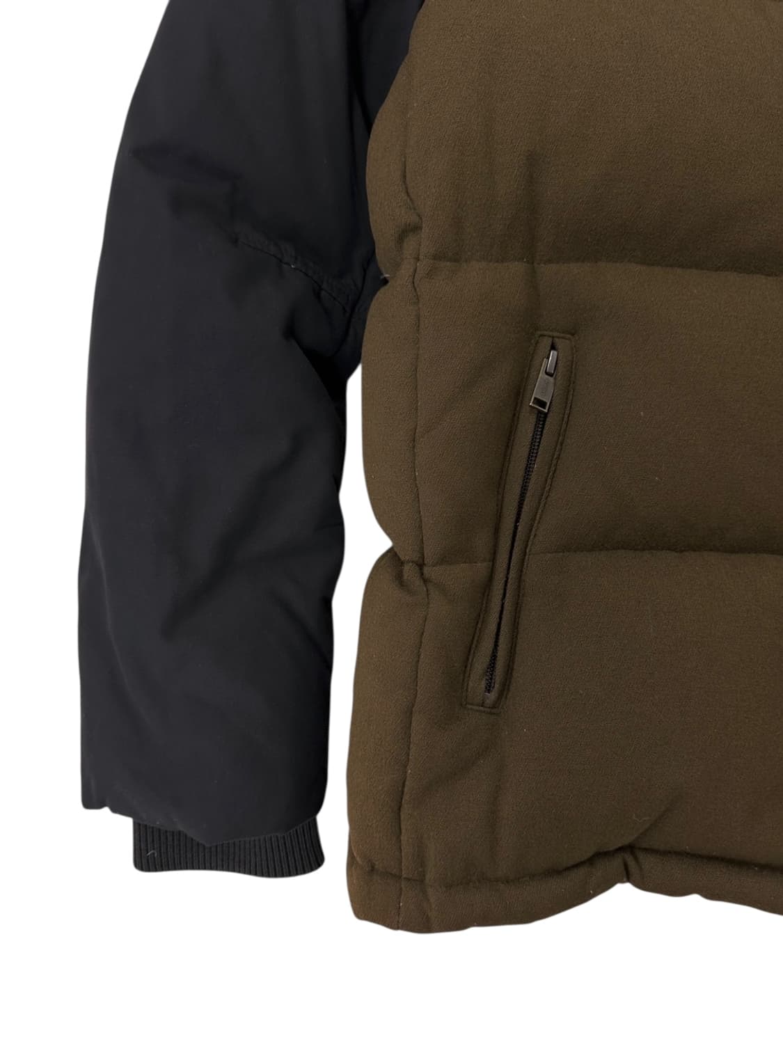 라코스테 덕다운 패딩 블랙&카키브라운 (50,L) 상품이미지5