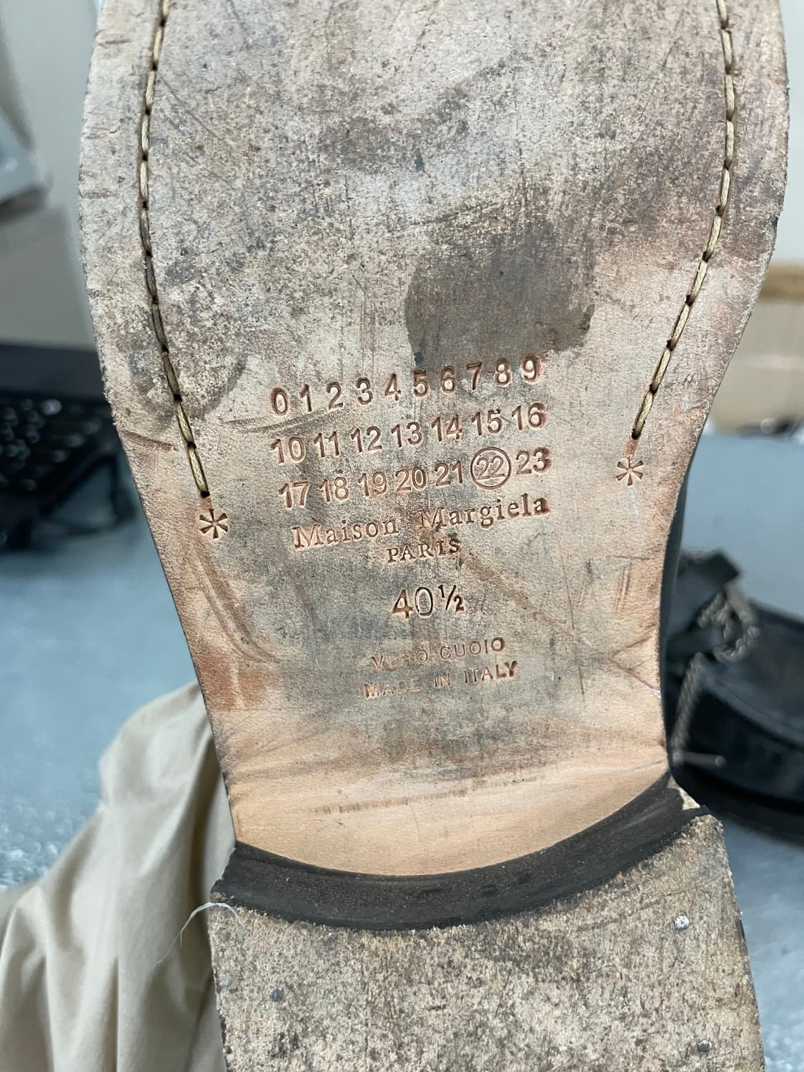 메종 마르지엘라 체인 로퍼 Eu40.5 (gr-4558) 상품이미지8