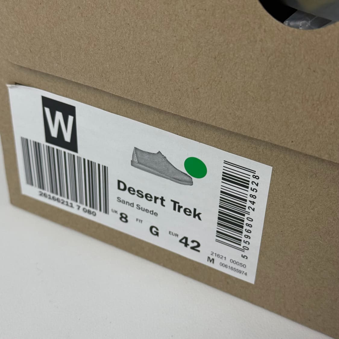 클락스 데저트 트랙 샌드 스웨이드 Desert Trek 상품이미지5