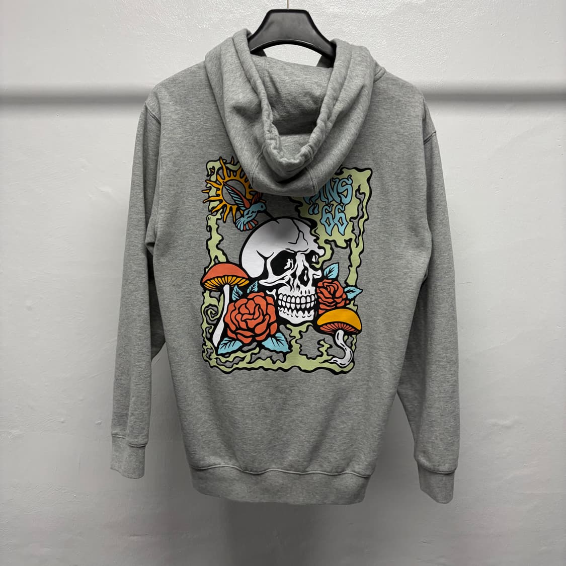 반스 스컬 후드집업 상품이미지1