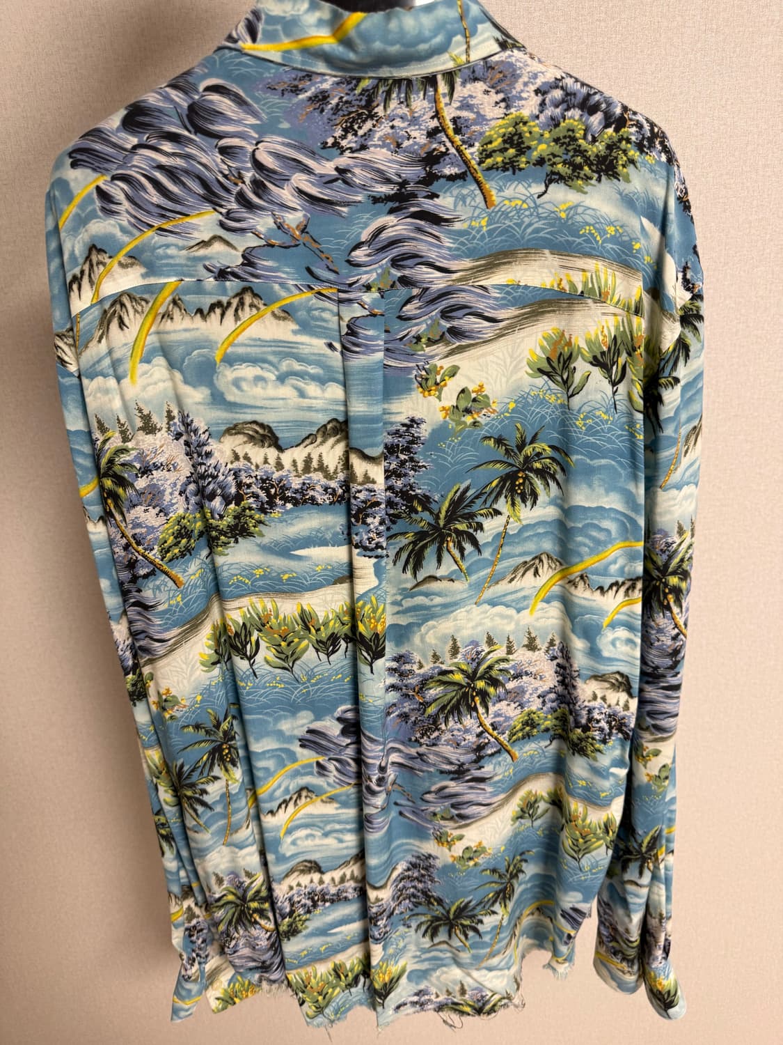 생로랑16ss 하와이안셔츠 42사이즈 상품이미지2