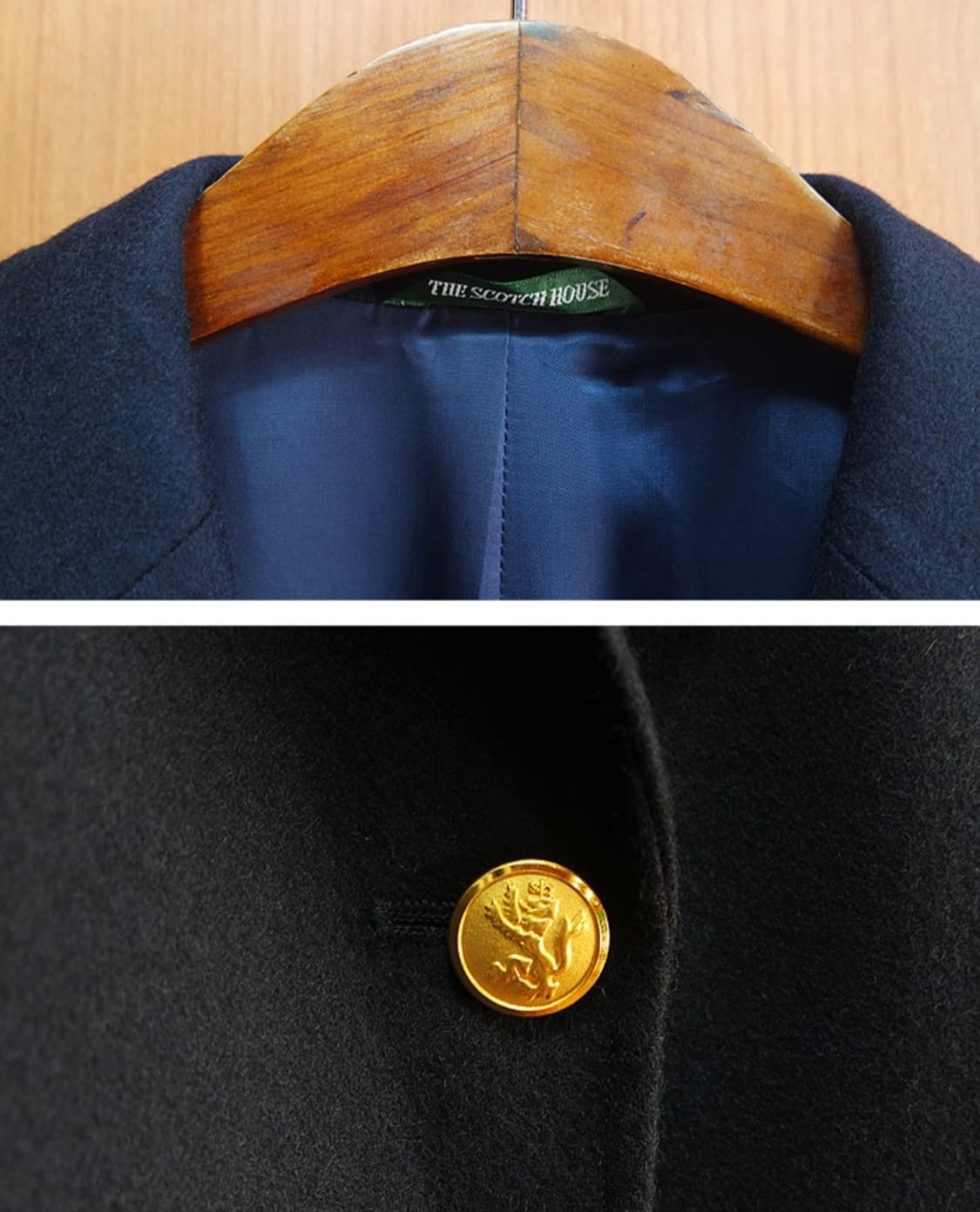 The Scotch House 네이비 금장 버튼 블레이 상품이미지4