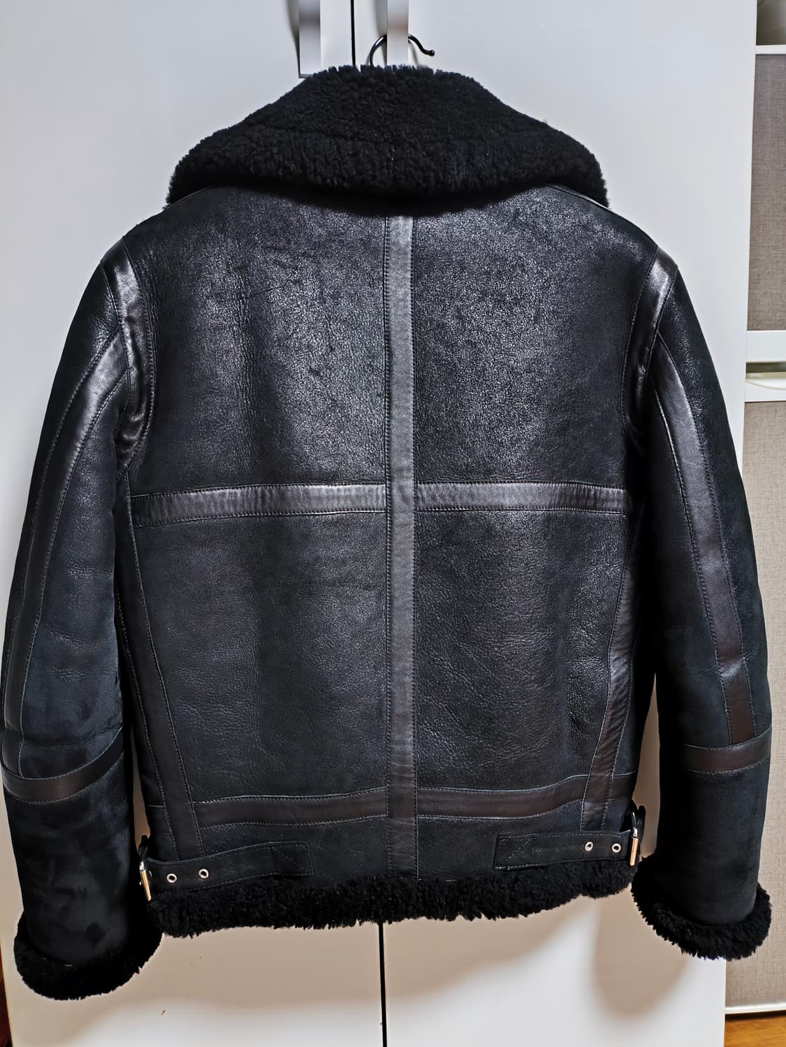 [48] 아크네 이안 무스탕 셰어링자켓 상품이미지2