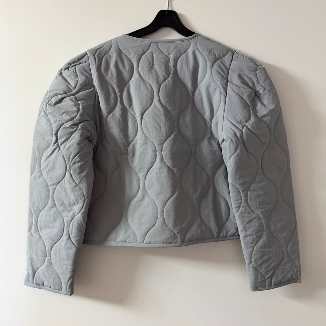 새상품 여자 퍼프소매 누빔 패딩 상품이미지5