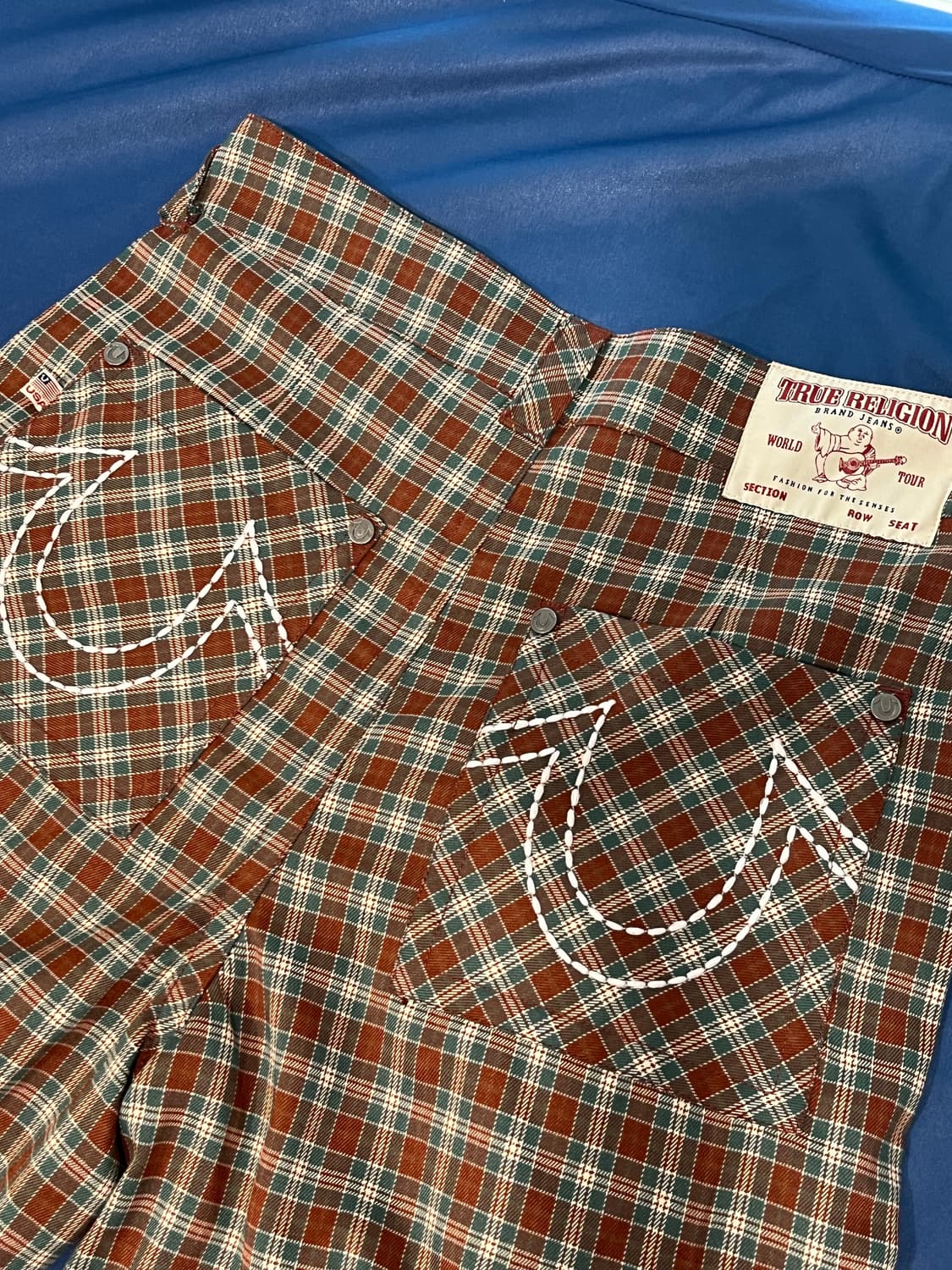 Truereligion 트루릴리젼 TR 다이나믹스 팬츠 체크 / M 상품이미지8