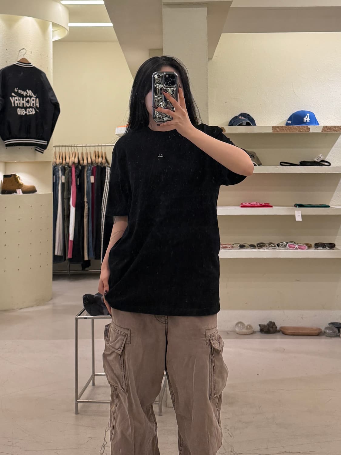 C.P. 컴퍼니 백로고 프린팅 티셔츠 U1223 상품이미지1