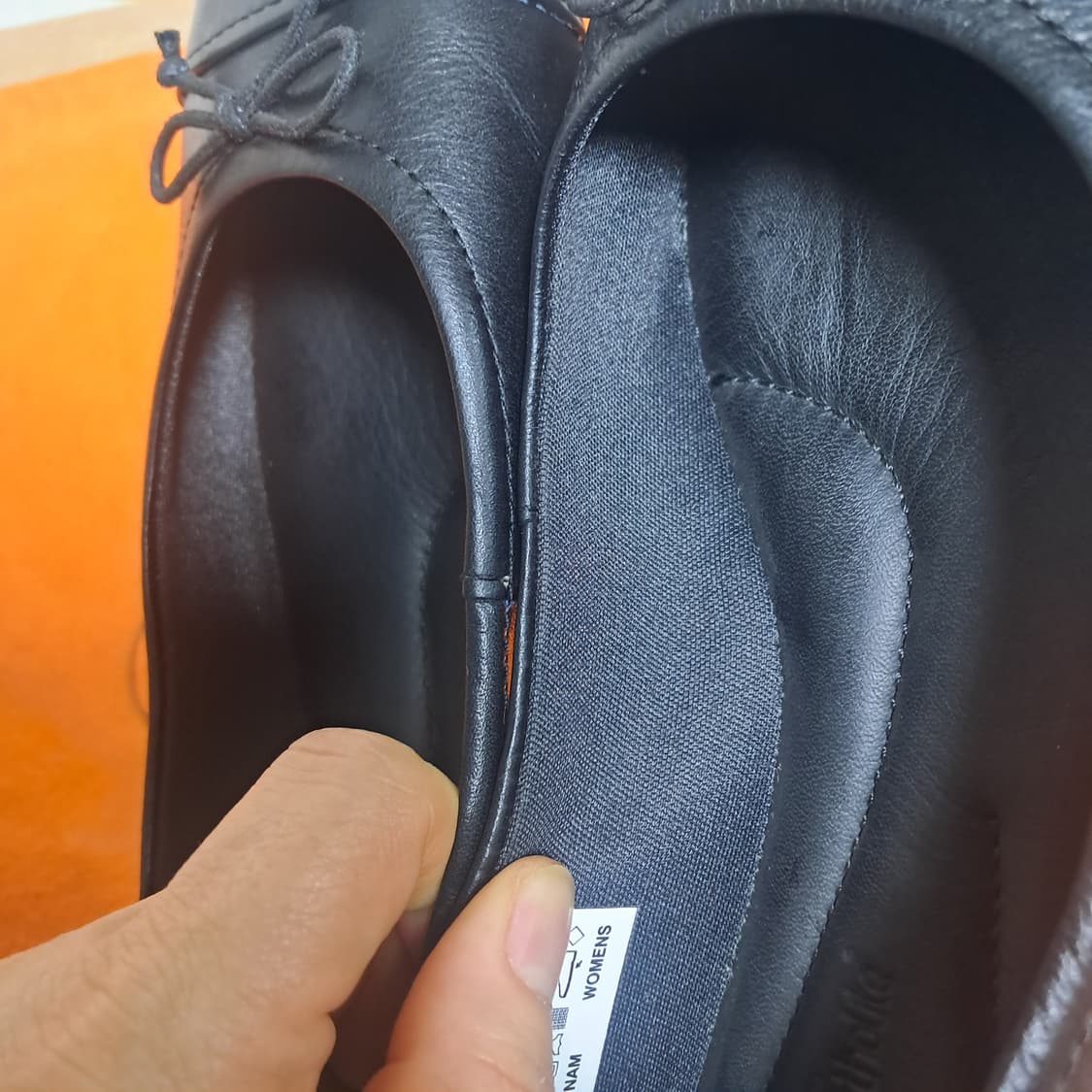 팀버랜드 가죽 플랫슈즈 단화240(상태최상) 상품이미지9