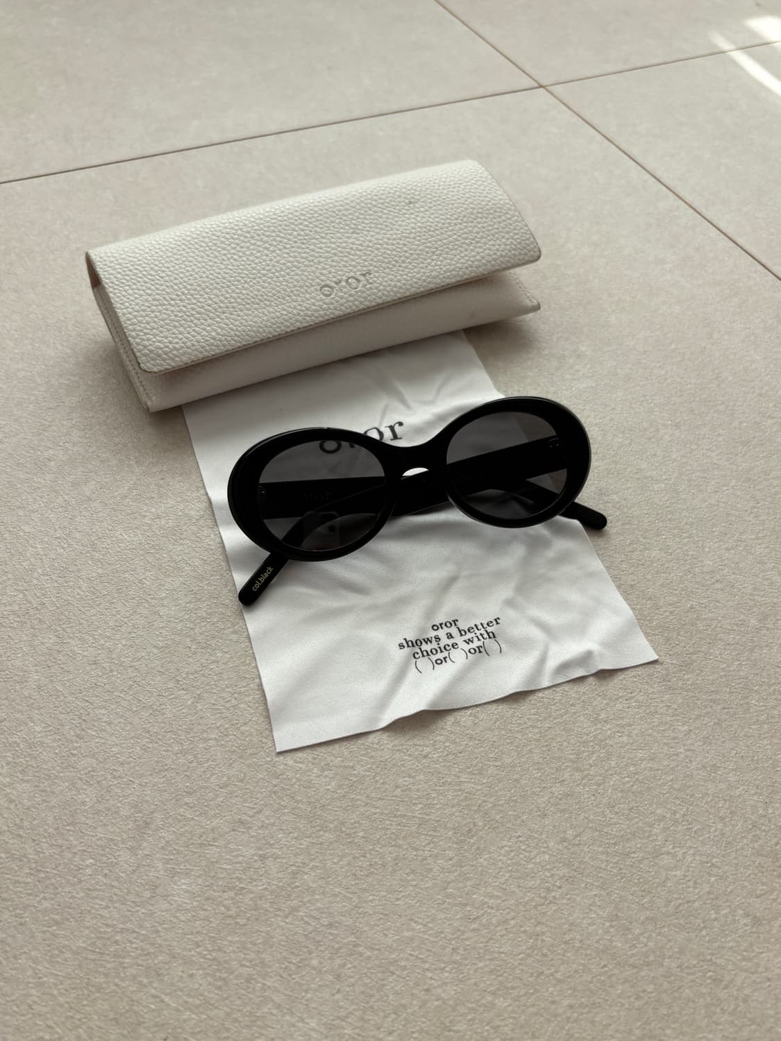 Oror 오르오르 선글라스 (4)(0)(9) black 상품이미지5