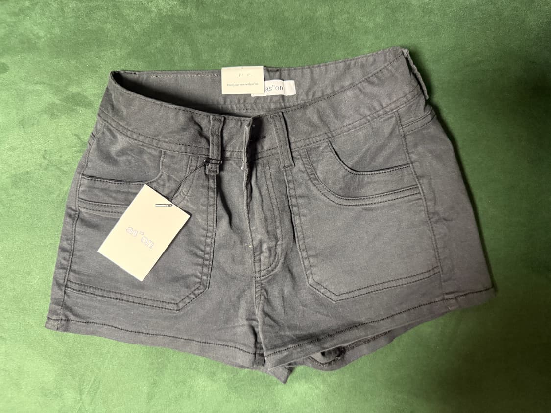 애즈온 반바지 sand low short pants 상품이미지2