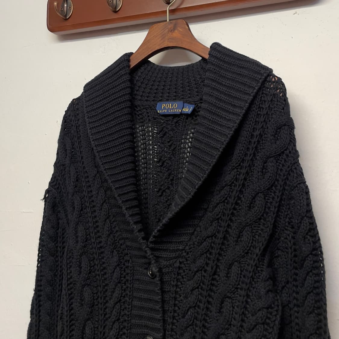 폴로 랄프로렌 (우먼) 숄카라 가디건   상품이미지2