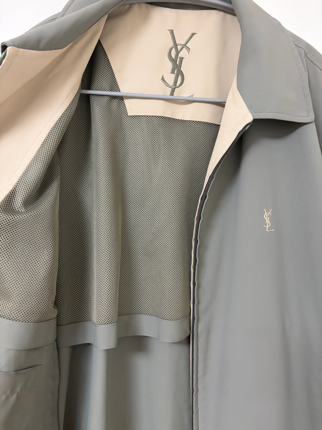 입생로랑 블루종 세이지그린 색상 상품이미지5