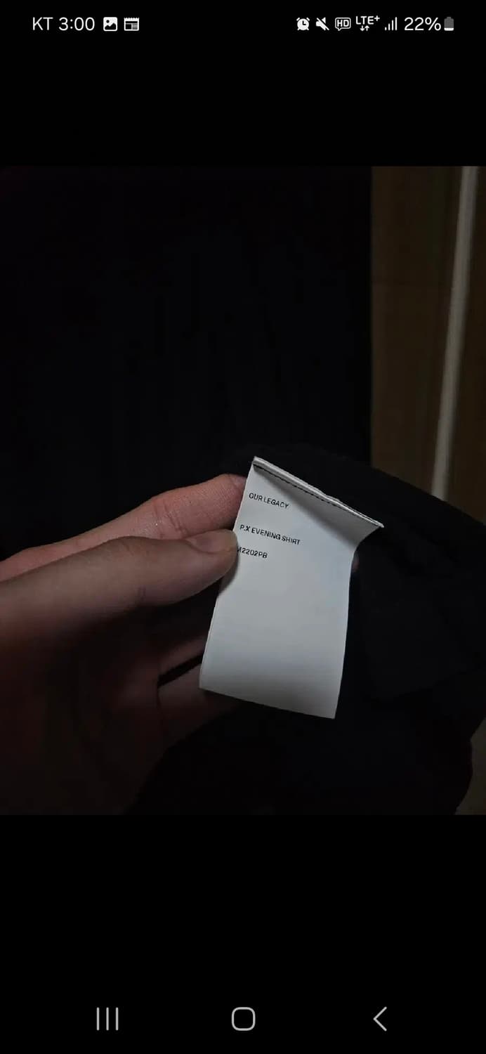 아워레가시 이브닝 셔츠 상품이미지2