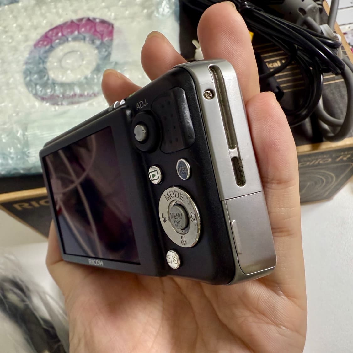 리코 Caplio R7 디지털 카메라 빈티지카메라 상품이미지7