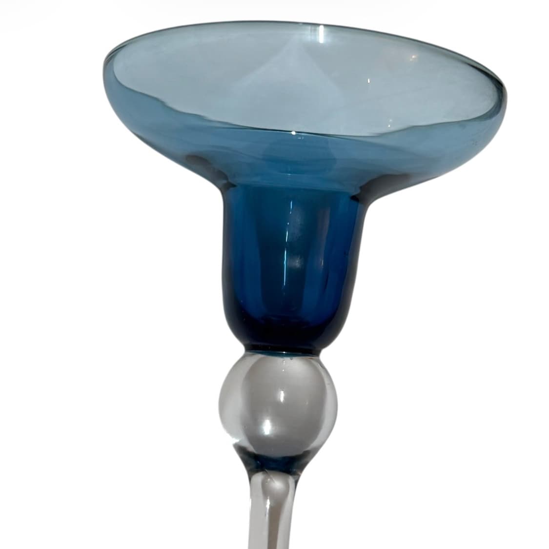 70s  블루 쿠페 글라스 오브제  상품이미지3
