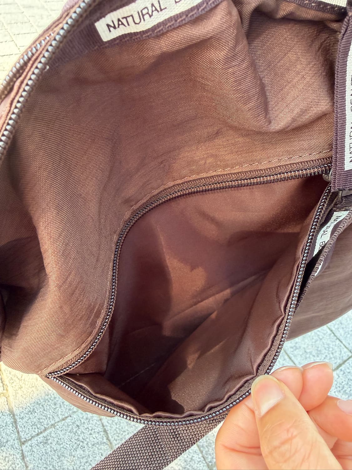 Natural Beauty Basic Nylon Shoulder Bag 상품이미지8