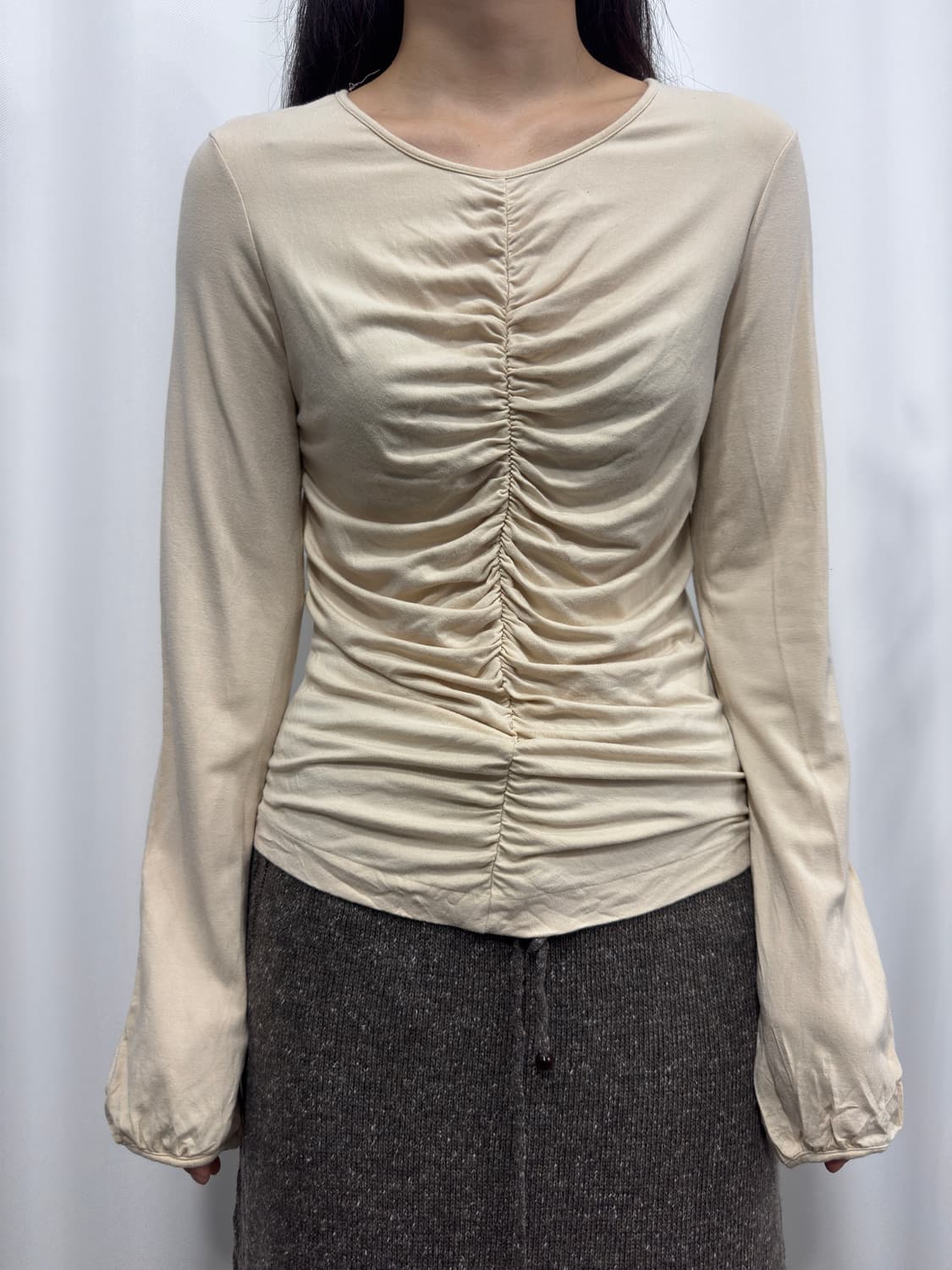 by homeostyle shirring top 상품이미지1