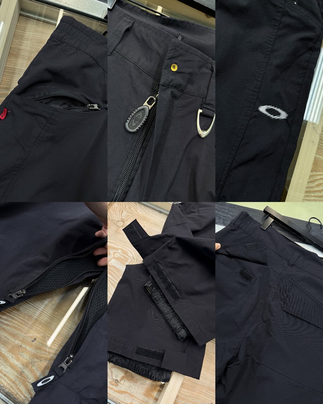 오클리 아이콘 로고 와이드 스키 팬츠 상품이미지7