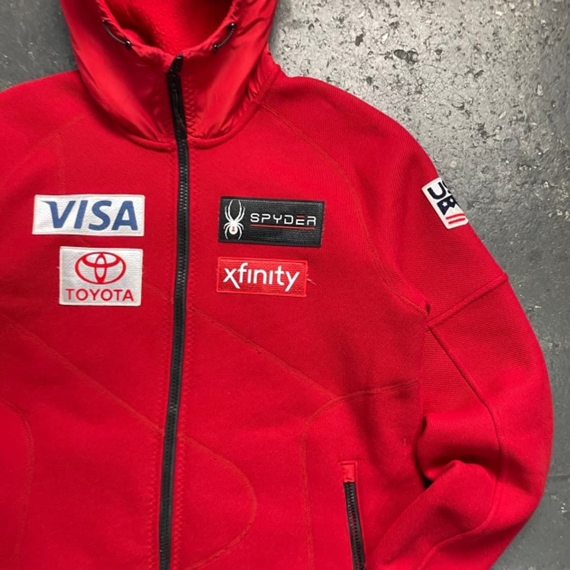 105 스파이더 US 스키팀 후리스 상품이미지2