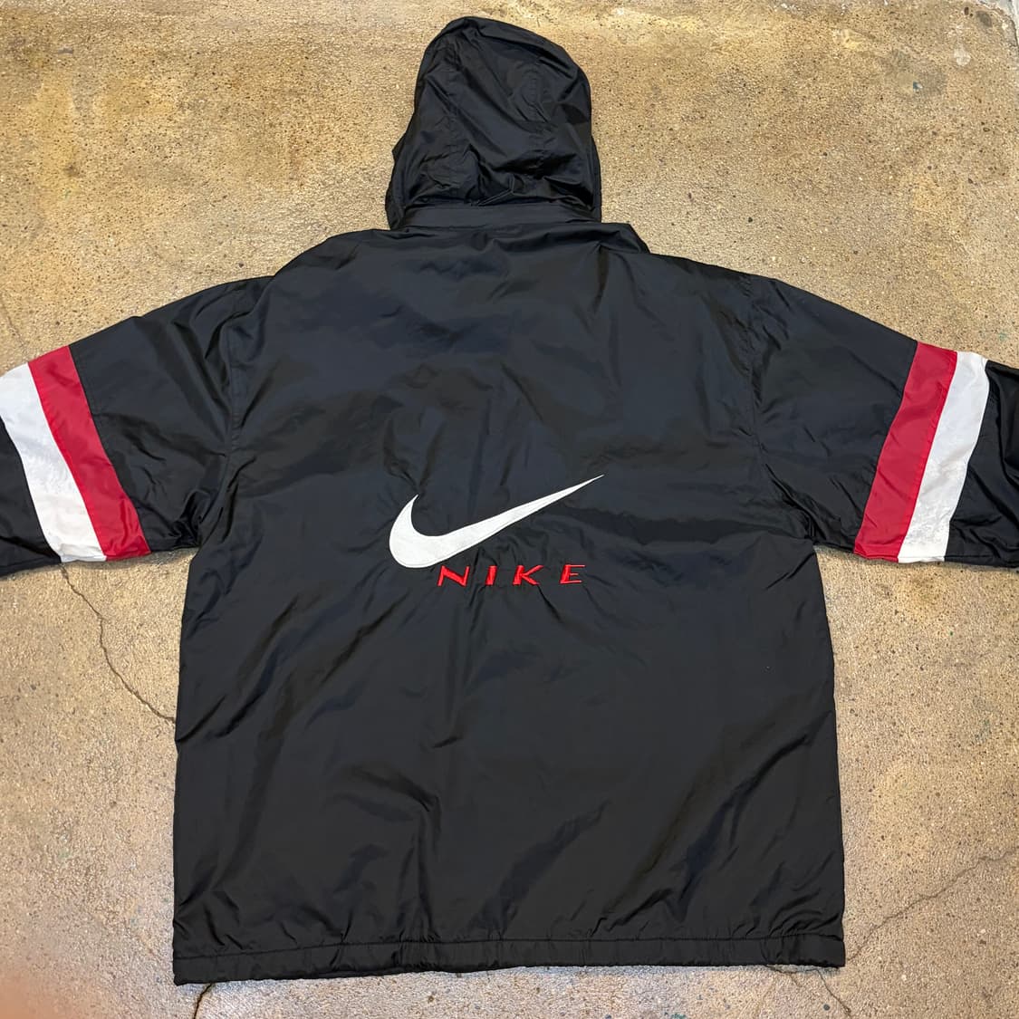 레어 90s 미국 빈티지 나이키 빅스우시 코치자켓 바람막이 상품이미지1