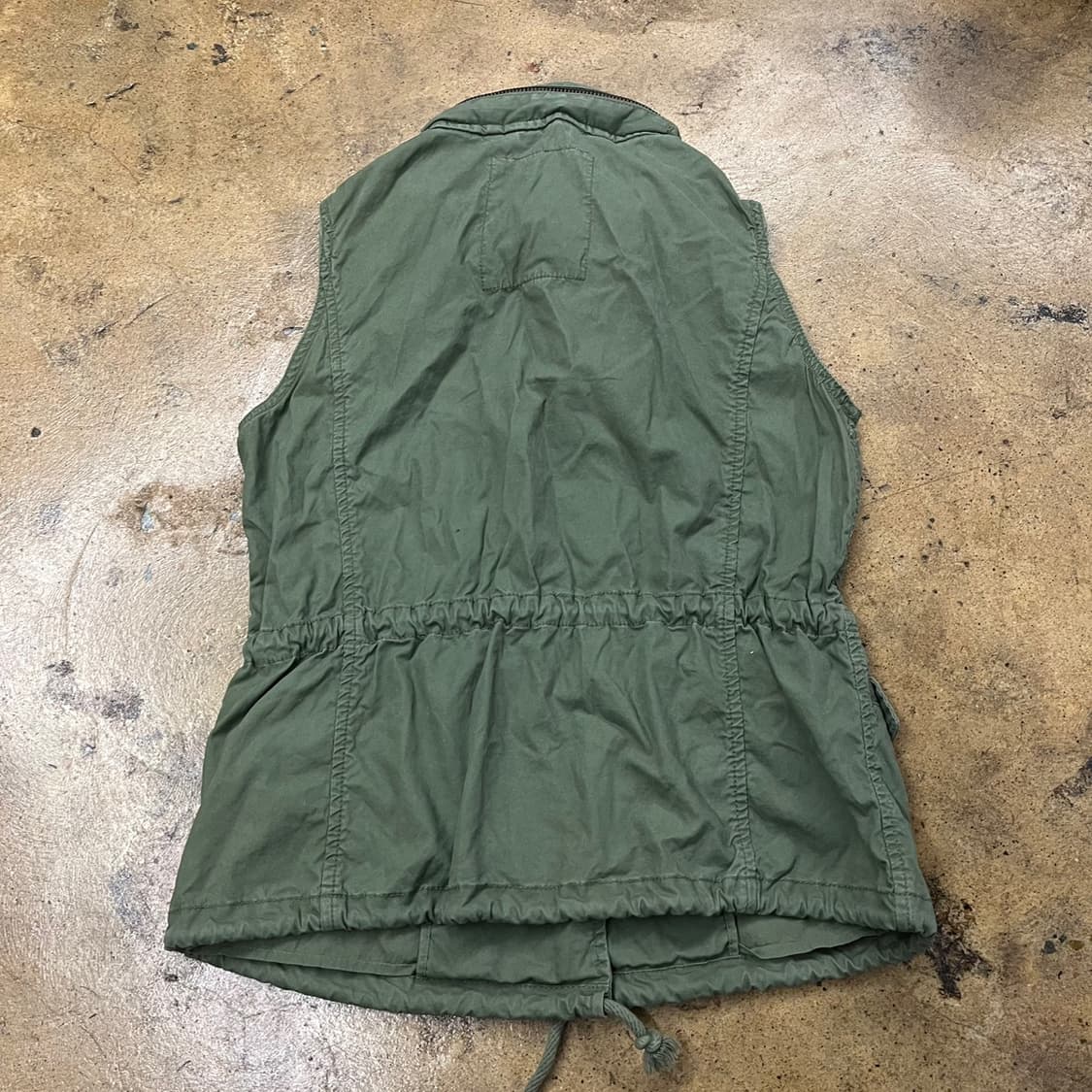 [정품/XS] 폴로 랄프로렌 카키색 야상 조끼 밀리터리 스타일 b16 상품이미지3