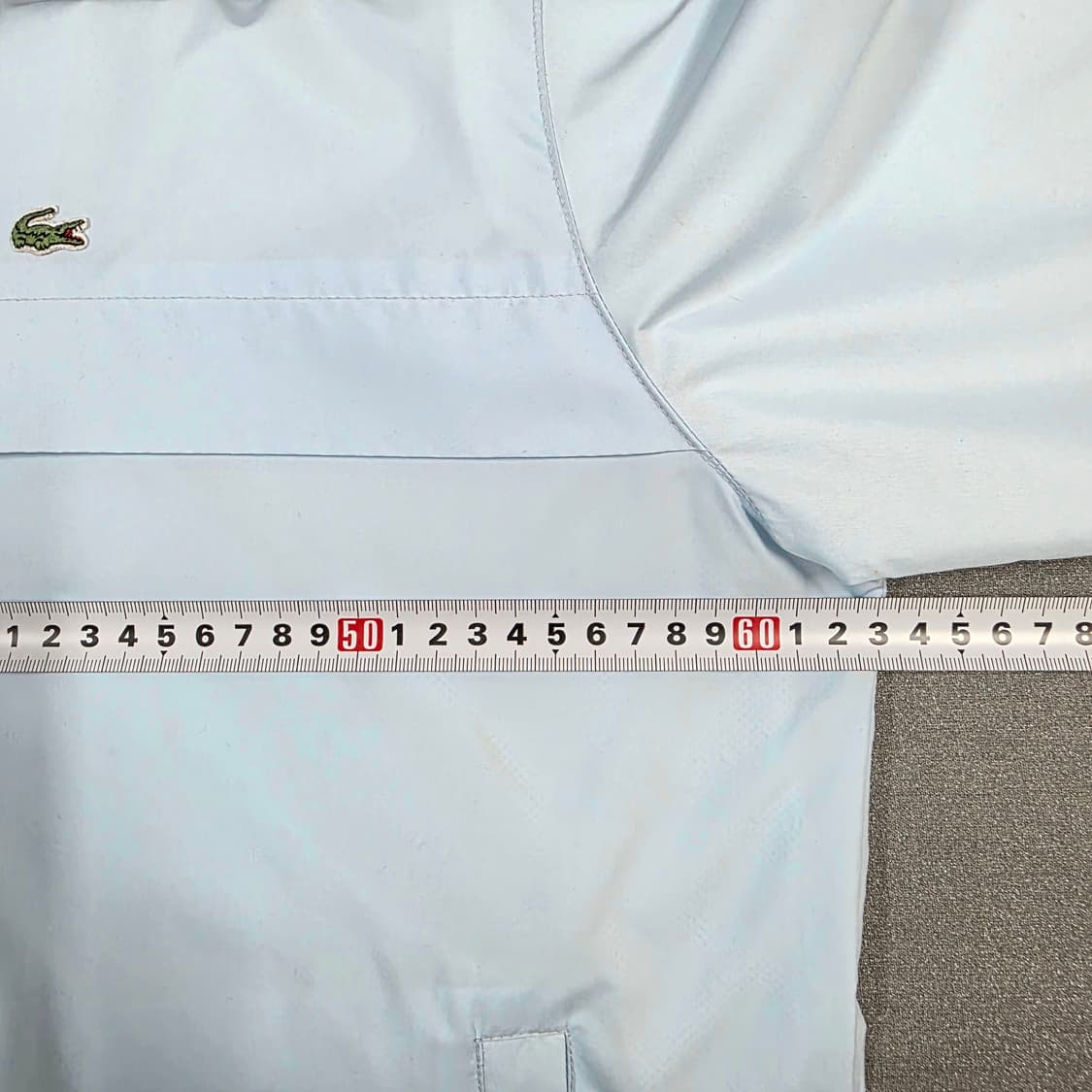 100) 희귀템 라코스테 블루종 자켓 스카이블루 하늘색 상품이미지6