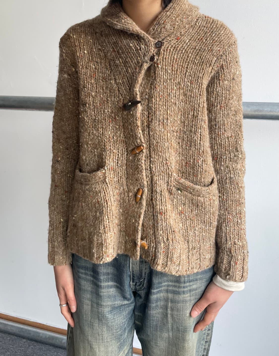 Toggle closure knit 상품이미지6