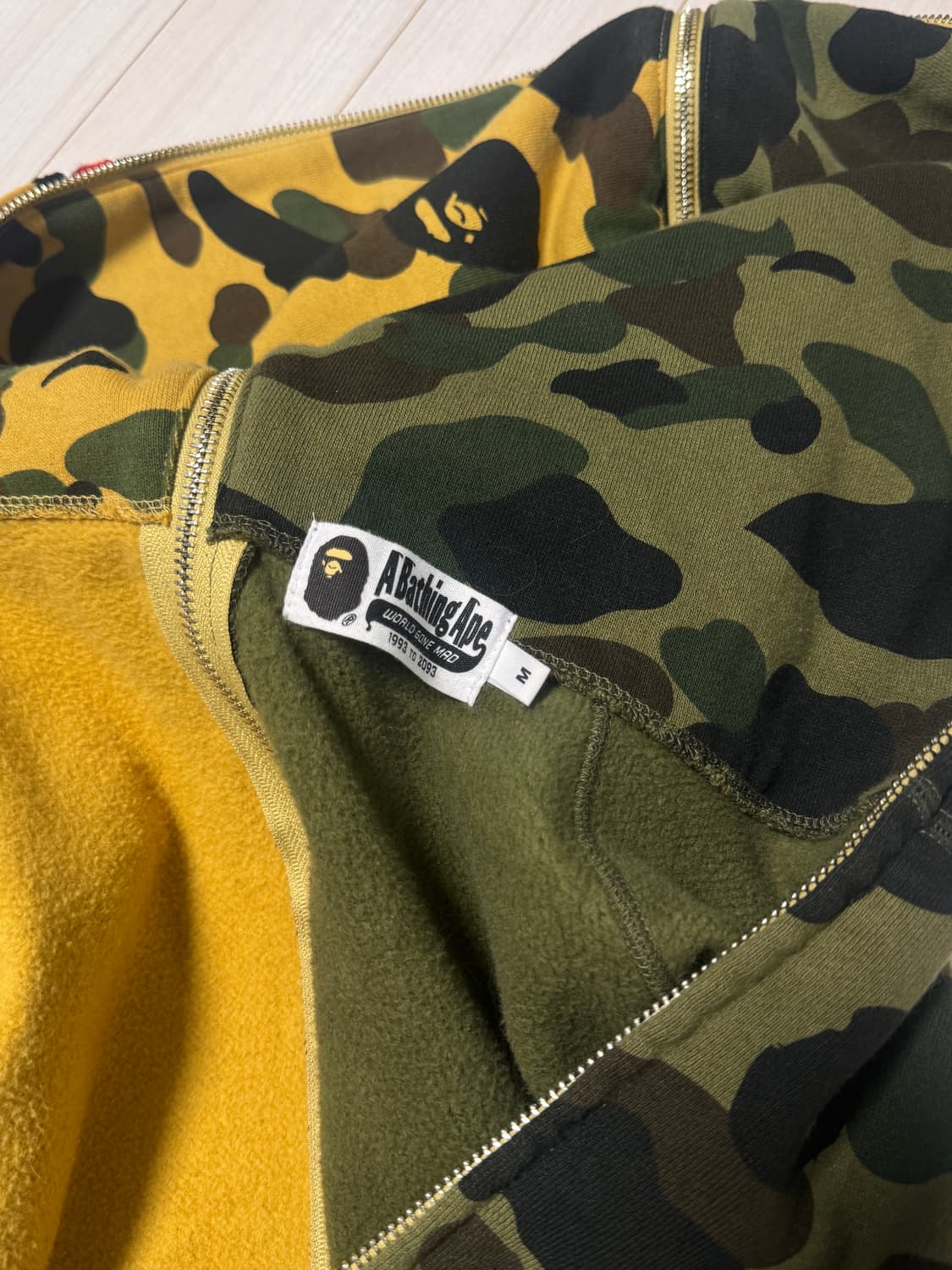 베이프 후드집업 정품 M 상품이미지6