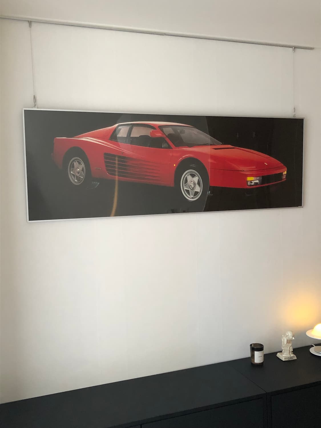 Vintage 1980 Ferrari Testarossa poster 상품이미지1