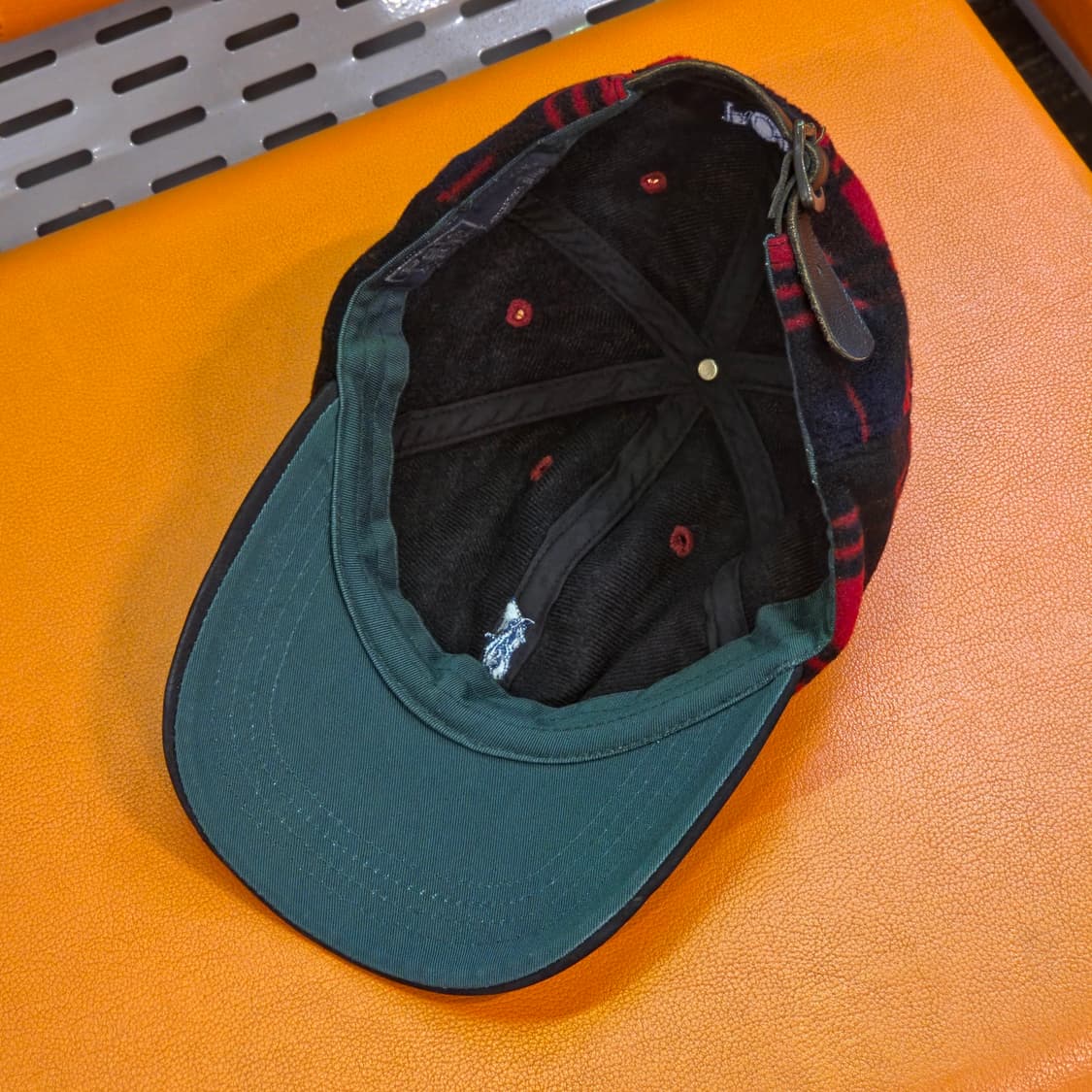 폴로 랄프로렌 체크 캡모자 상품이미지4