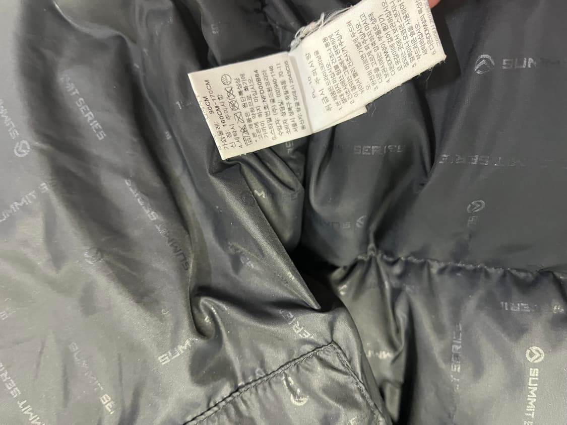 노스페이스700 구스다운 퍼텍스패딩 90 상품이미지8