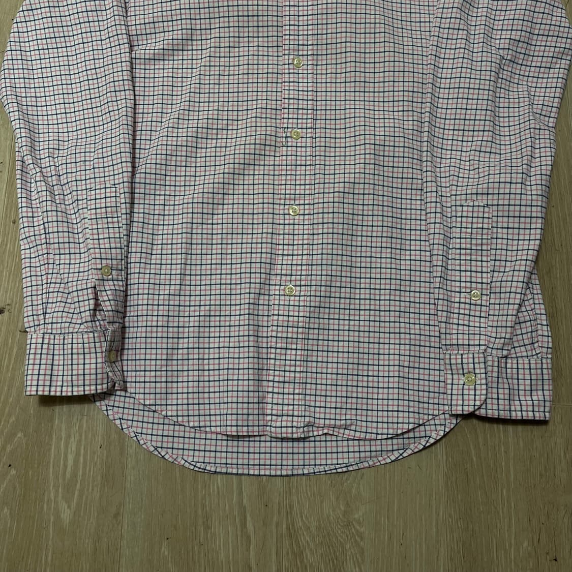 폴로 랄프로렌 옥스포드 체크 셔츠 S/90 상품이미지7