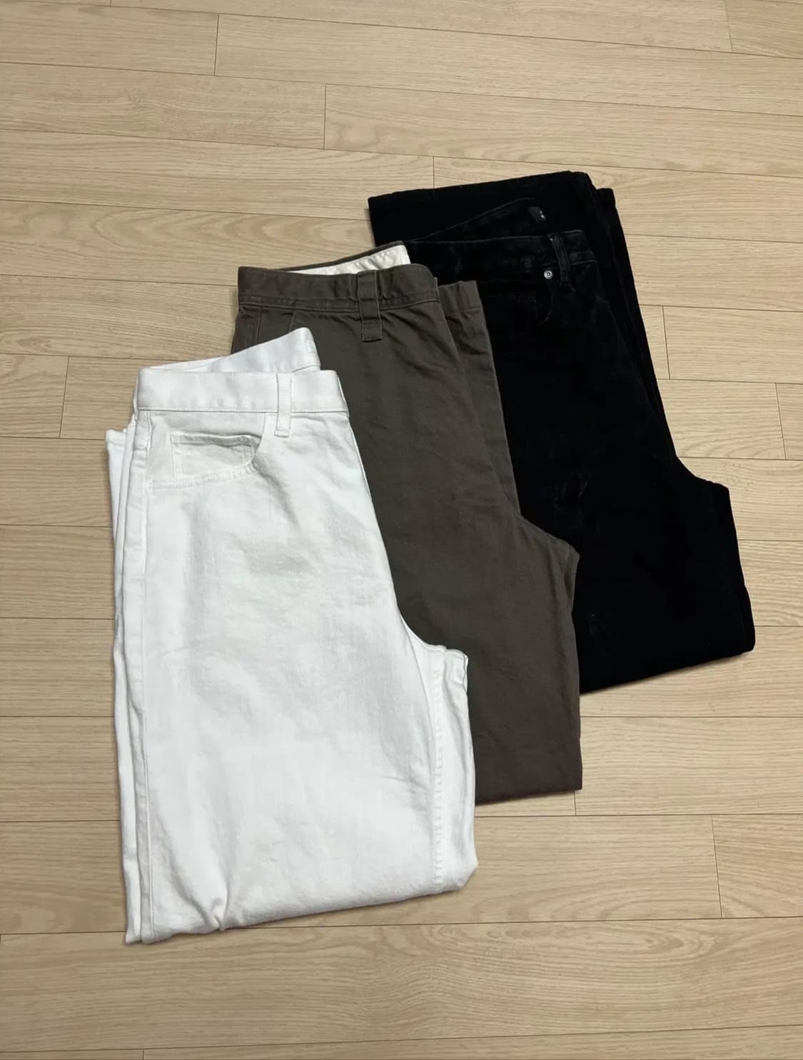무신사 스탠다드[이도현 PICK]루즈 플레어 데님 팬츠 32 상품이미지3