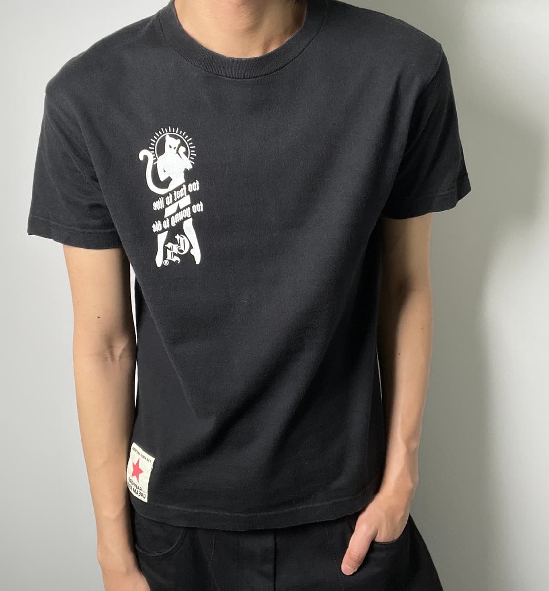 cream soda jpn 캣우먼 반팔 티셔츠 S 상품이미지3