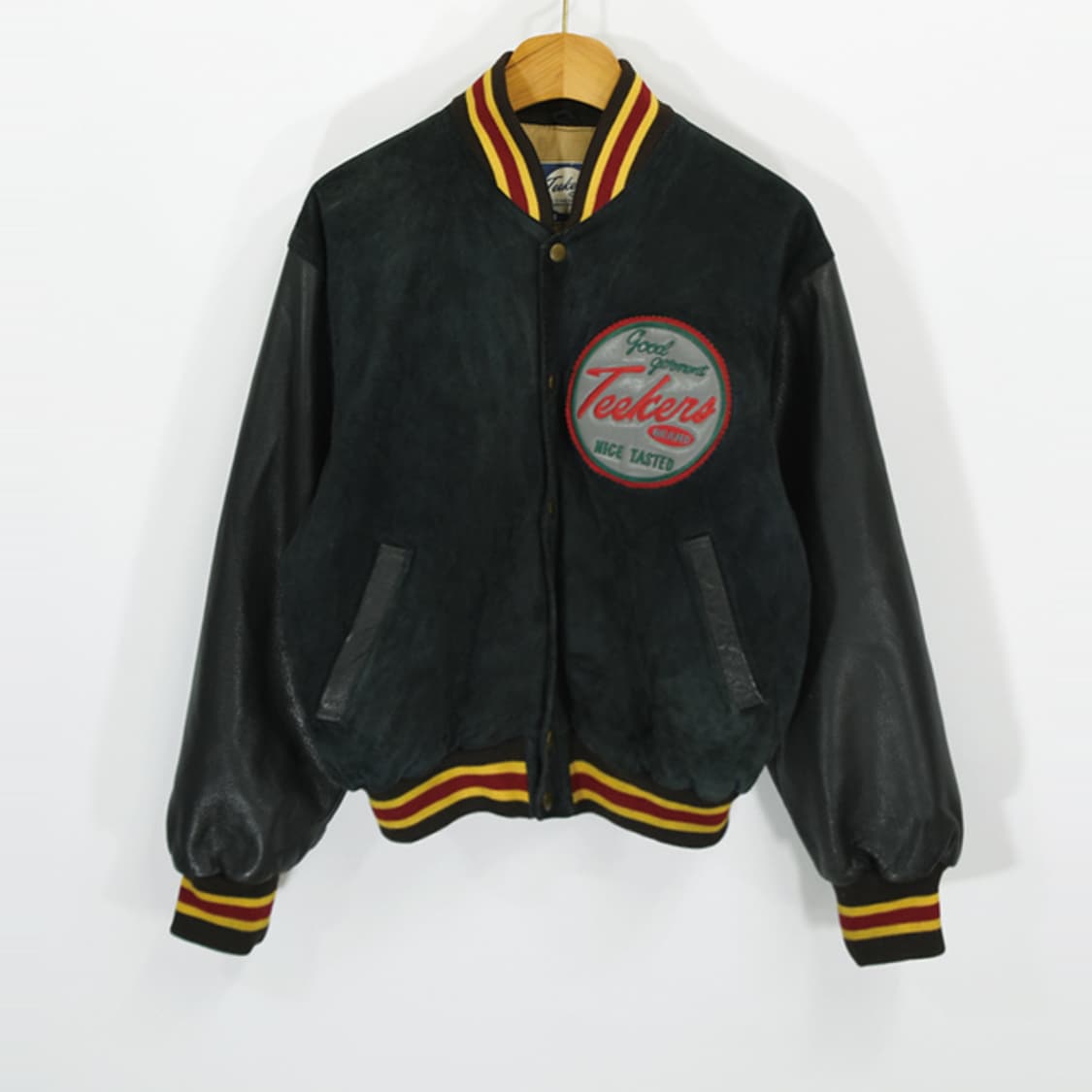 Teekers 빈티지레더스타디움자켓 상품이미지1