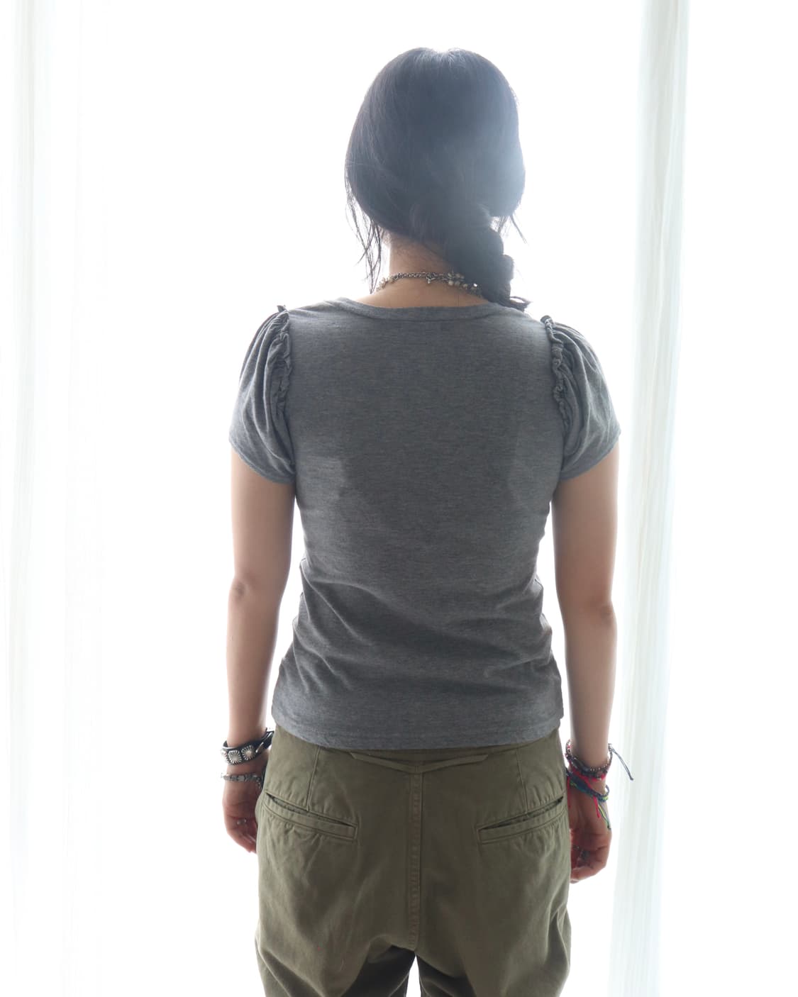 [Hysteric Mini] Grey Puff T-Shirt 상품이미지7