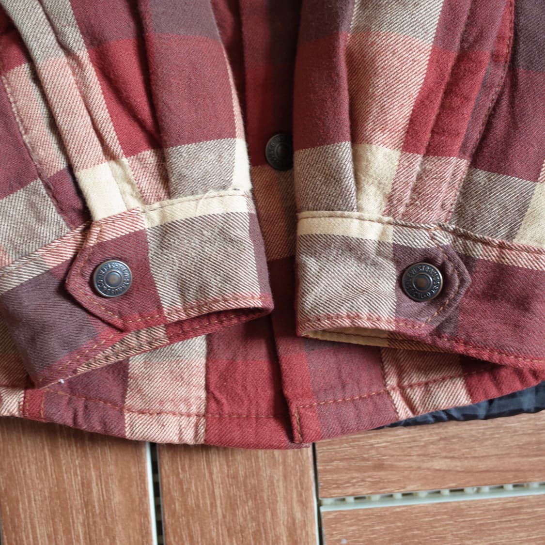 Levi’s plaid quilted check shirts jacket 상품이미지6