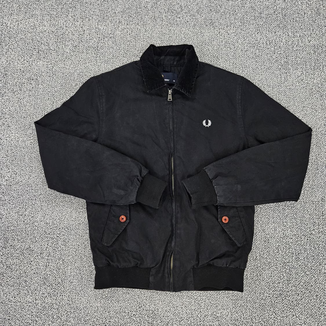 [XS] 프레드페리 왁스 카반 블루종 헤링턴 자켓 1103JM1 상품이미지1