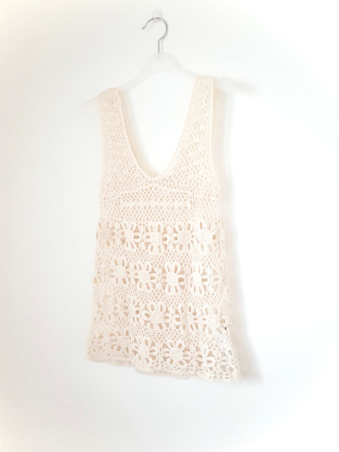 빈티지 크로셰 베스트 상품이미지1